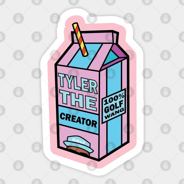 Tyler the Milk Sticker by Oldies Goodies!